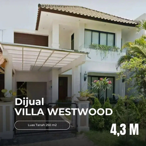 Baru Selesai Renov‼️Rumah Villa Westwood - Pakuwon City