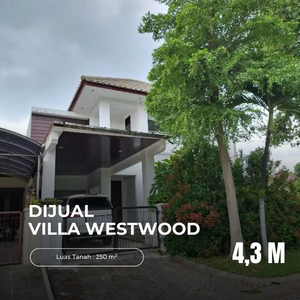 Baru Selesai Renov‼️Rumah Villa Westwood - Pakuwon City