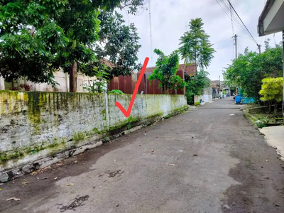 Dekat TVRI Jogja, Tanah Dijual Sleman; 50 meter Jl. Magelang