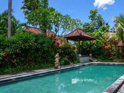 DIJUAL HOTEL KONSEP VILLA LOKASI DI PANESTANAN KELOD-UBUD