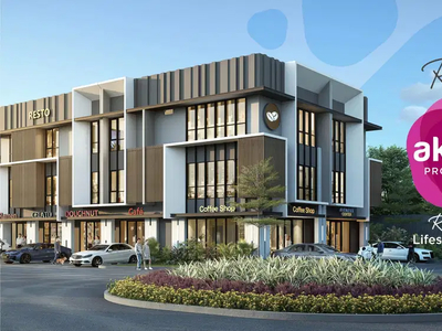 Dijual Ruko Super Strategis Akasa Promenade di Serpong, Tangerang