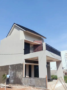 Dijual rumah baru design modern dlm cluster di area cimanggis depok