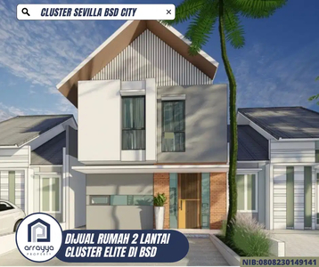 Dijual Rumah Coming Soon!! Di Cluster Sevilla BSD `HRB110`