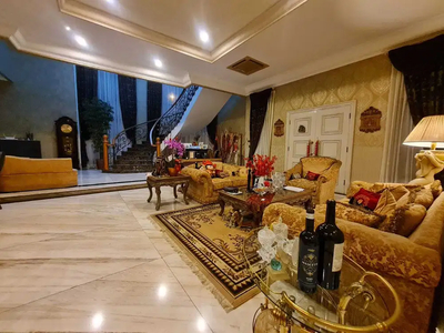 Dijual Rumah Mewah Medit Resort Pik 1 Full Marmer Harga 50m Nego