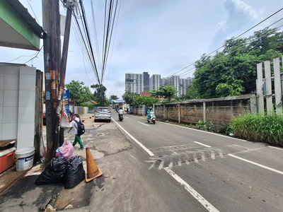 Dijual Tanah lokasi pinggir jalan di Lengkong Gudang Timur Serpong