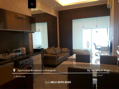 For Sale Apartement Residence 8 2BR Full Furnished