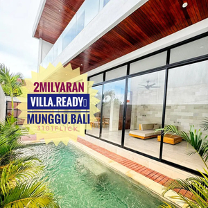 For sale Villa Ready dekat Pantai Seseh Munggu Canggu Bali