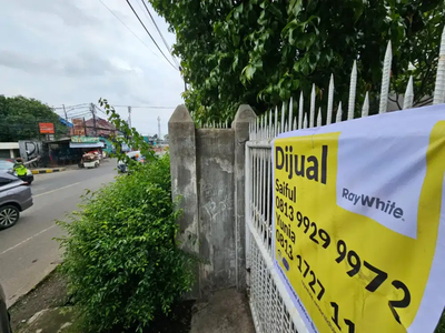 Kavling Komersial Pinggir Jalan Raya di Jl. RE. Martadinata, Ciputat