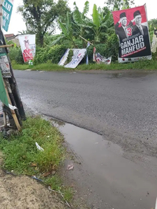 Kavling Rata Pinggir Jalan Cocok untuk usaha di Pondok pucung indah