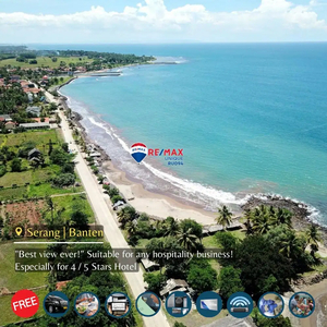 Land with Best view ever Suitable for 4 or 5 Stars Hotel di Serang