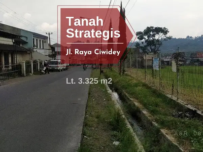 Murah strategis 3325 m2 Ciwidey Bandung