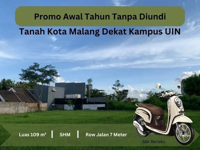 Promo Awal Tahun, Tanah Siap Bangun Rumah Impian, Kota Malang