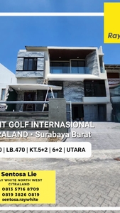 Dijual Rumah Baru Bukit Golf Internasional Citraland Surabaya - P