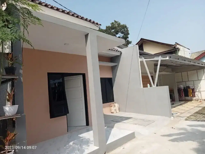Rumah baru di jati kramat dekat jln Ratna pondok gede bekasi selatan