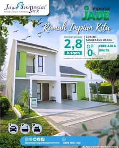 Rumah Baru Murah Plus Balkon Jaya Group