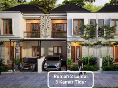 Rumah Lantai 2 exclusive Renon Denpasar Bali