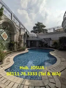Rumah Menteng Moh Yamin: 2 Lt, LT 925 m2, Lux, Swimming Pool