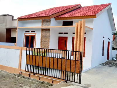 RUMAH MURAH DP MINIM NEMPEL TOL SUKARAGAM,BONUS AC KULKAS KITCHEN SET