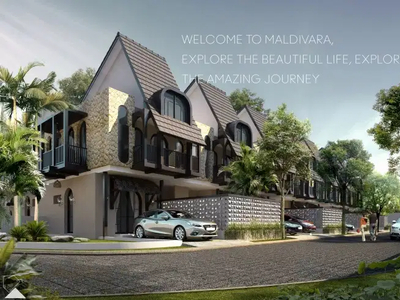 rumah syariah konsep villa MALDIVES dekat jatimpark 3 batu malang