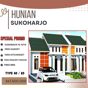 JUAL RUMAH TIMUR GELORA MERDEKA JOMBOR SUKOHARJO KOTA