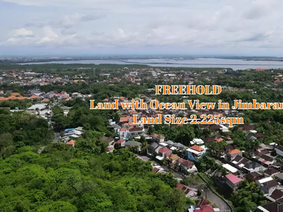 Sebidang Tanah View Laut Lokasi di Jimbaran Badung Bali