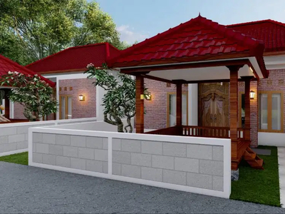 Spesial 1 unit Rumah Modern Herritage diutara Pasar Nasakom Prambanan