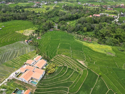 Tanah Kavling Lingkungan Villa View Sawah Cemagi