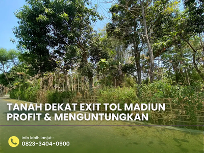 Tanah Murah Gunungsari Dekat Exit Tol Cocok Untuk Invetasi