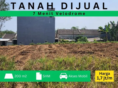 Tanah SHM Malang Kota 7 Menit Velodrome