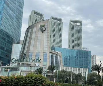 V1 Apartemen Central Park 2KT Siap Huni Furnished di Jakarta Barat