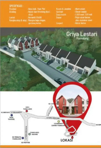 Beli rumah di cluster di pamulang disc. 50jt, canopy dan kompor tanam