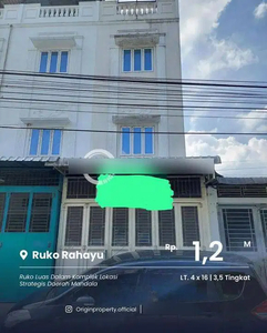 Dijual Cepat Ruko Cantik Lebar 4 Jalan Rahayu Medan