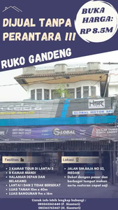 DIJUAL CEPAT RUKO GANDENG TANPA PERANTARA