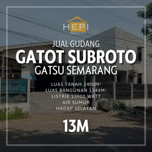 Dijual Gudang di KIC Gatot Subroto Semarang Barat