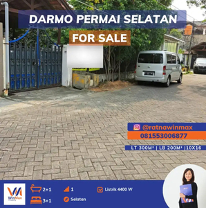 Dijual Rumah di Darmo Permai Selatan