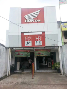 Dijual tanah bangunan ruko Ex bengkel Honda jl raya jati makmur bekasi