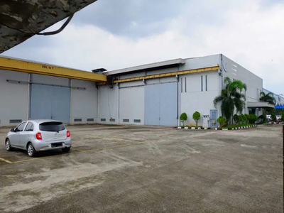 Disewakan Gudang Workshop Siap Huni Di Dalam Kawasan Industri Cibitung