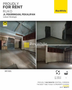 Disewakan Ruko 2 Lantai di Area Pertokoan Jl Pekiringan Cirebon