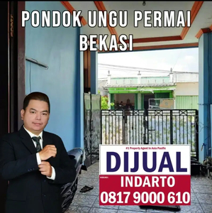 For Sale Rumah + Ruko SHM LT 123m² di Pondok Ungu Permai Bekasi