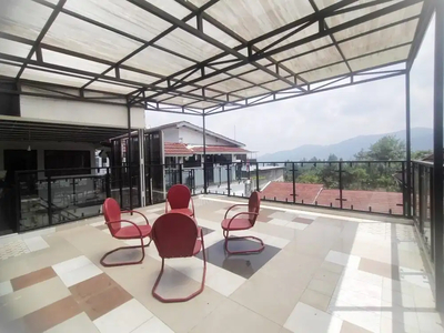 Hotel 3 Lantai 75x80 6000m2 30KT View Gunung di Puncak Cisarua Bogor