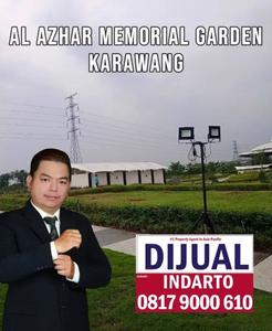 Jual Kavling 4.5m² ( 2m x 1.5m) di AlAzhar Memorial Garden Karawang