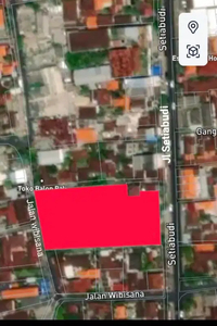 JUAL KOTA DENPASAR, JLN SETIA BUDI LS 31,51areRp 28M global