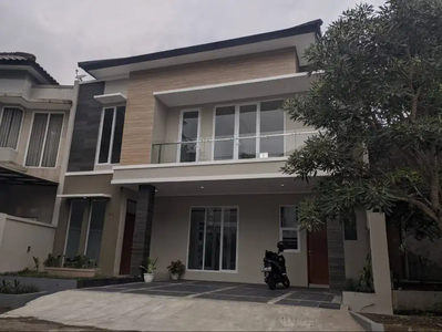 Jual rumah Modern lingkungan Cluster di cigadung