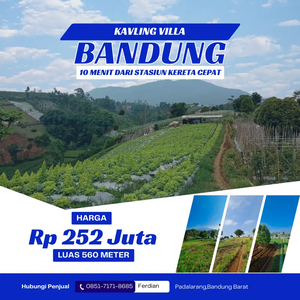 Jual Tanah Kavling Bandung