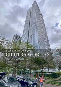 kantor office space dijual di Ciputra World 2 Tokopedia Tower