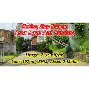 Kavling Siap Bangun 5 Menit Dari Jalan Dago Bandung