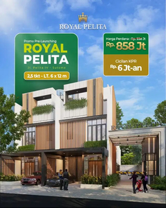 launching royal pelita townhouse strategis Jalan pelita akses thamrin