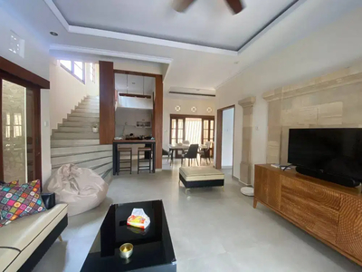 New villa modern for lease furnished in Sanur