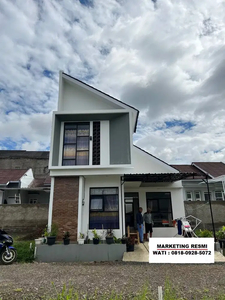 Rumah 2 Lantai Scandinavian Di Cihanjuang Parongpong Bandung Barat SHM