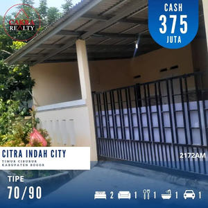 Rumah Bagus Dua Kamar tidur Tipe 70/90 Nego 2172AM